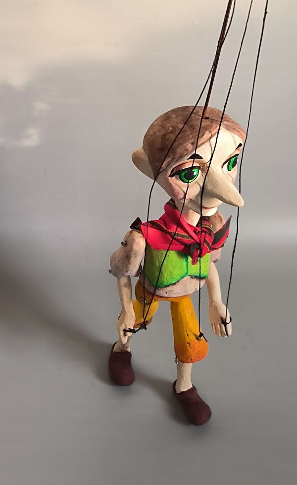 Pinocchio ceramic puppet for sale