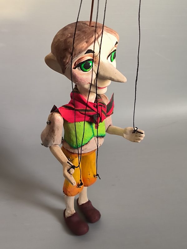 Pinocchio ceramic puppet for sale