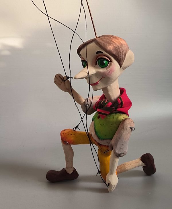 Pinocchio ceramic puppet for sale