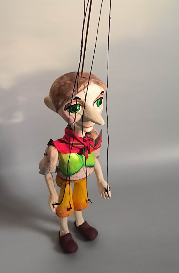 Pinocchio ceramic puppet for sale