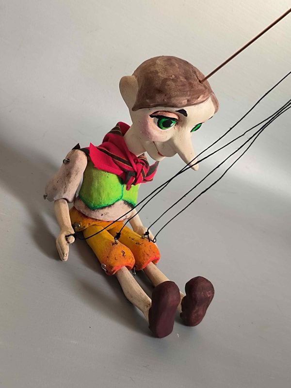 Pinocchio ceramic puppet for sale