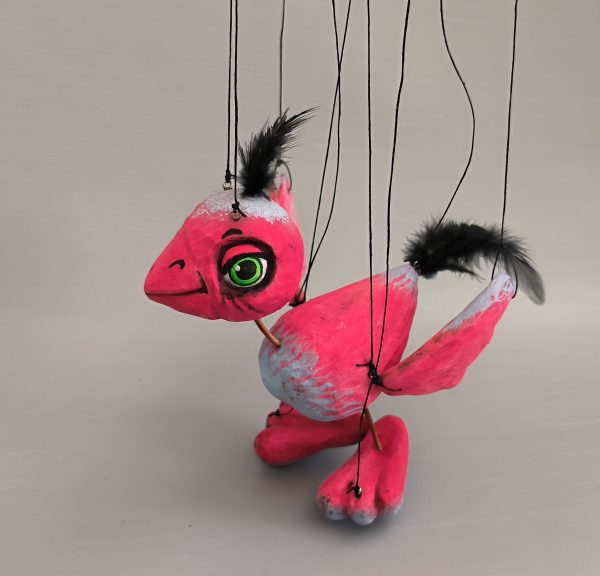 Little bird puppet - axamarionettes shop