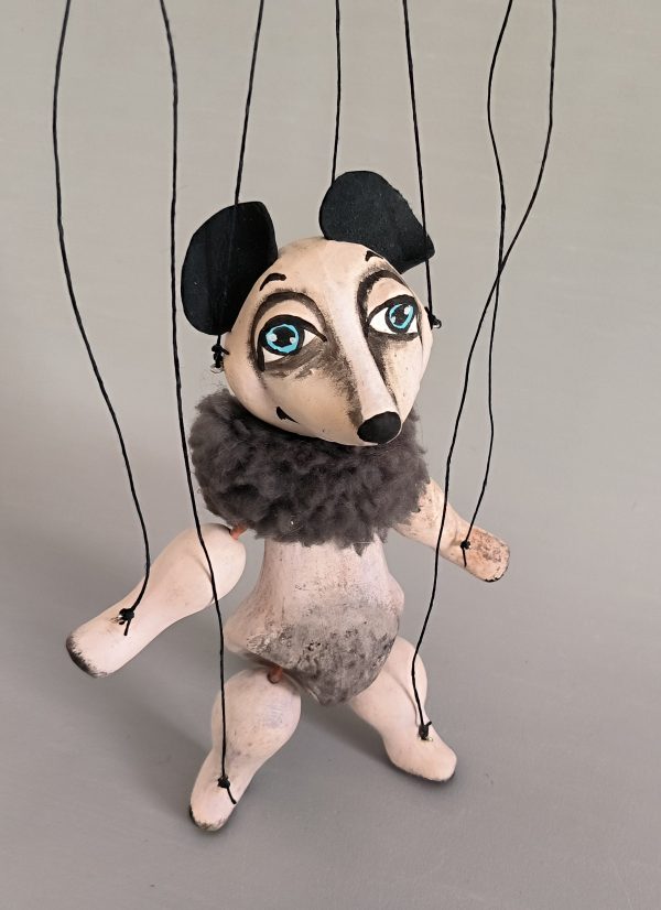 White mouse puppet for sale - online shop