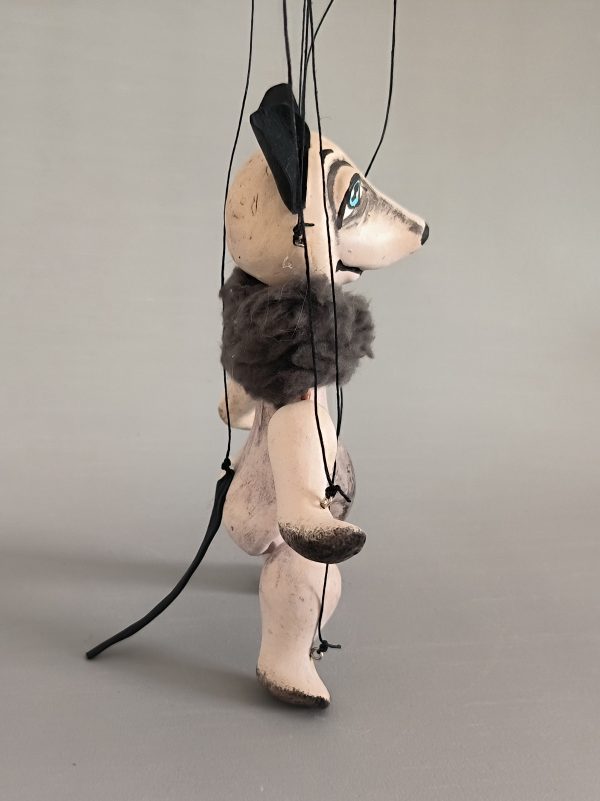 White mouse puppet for sale - online shop