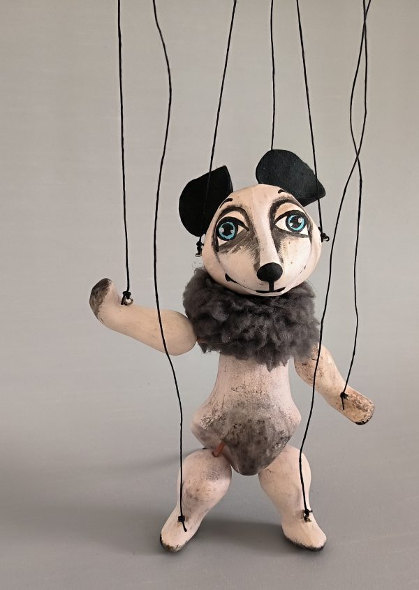 White mouse puppet for sale - online shop