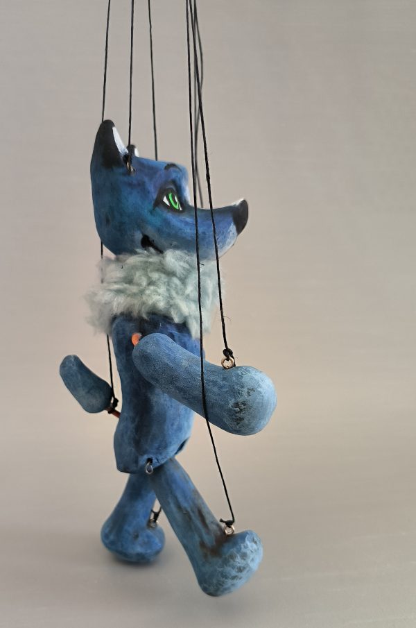 Blue Dog Puppet