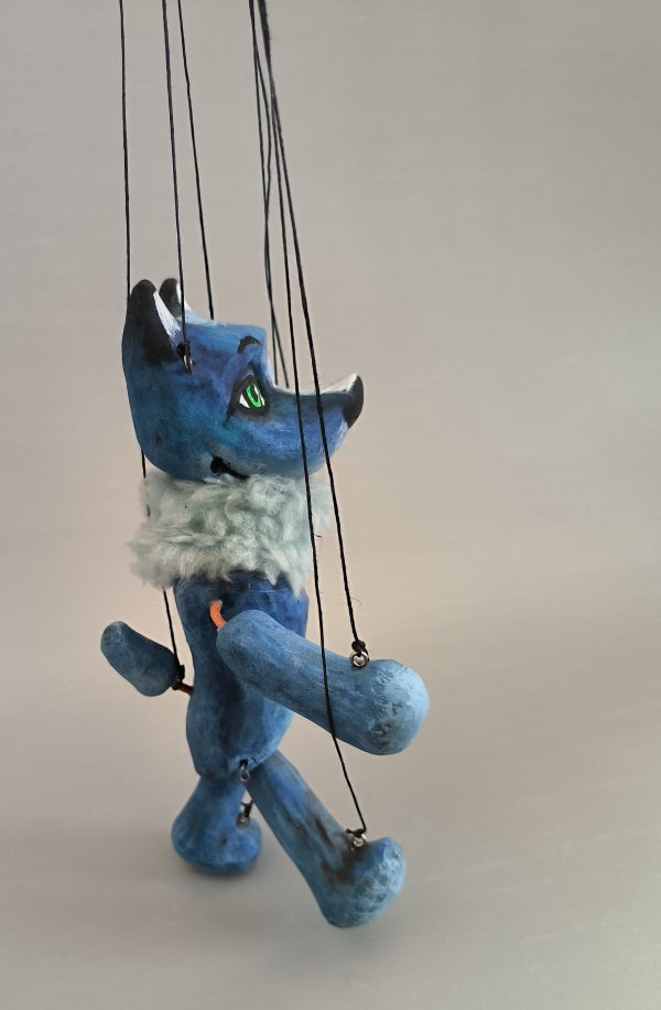 Blue Dog Puppet