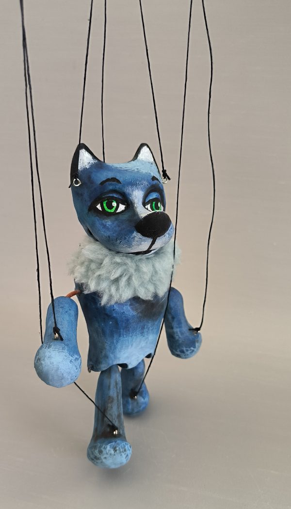 Blue Dog puppet