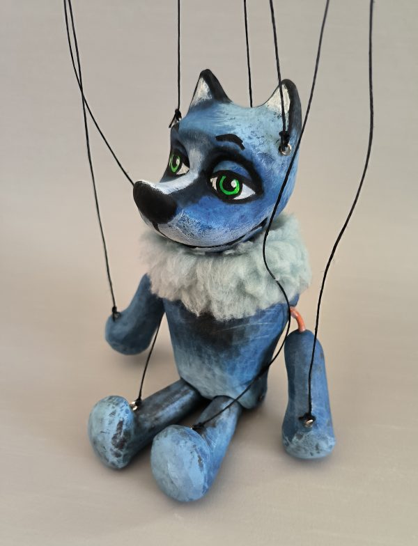 Blue Dog Puppet