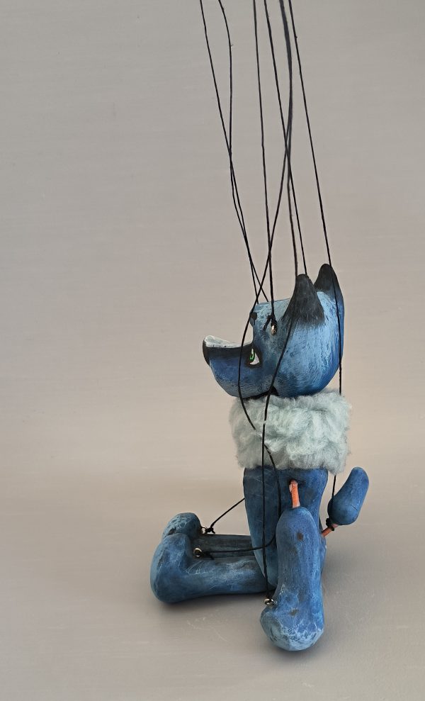 Blue Dog Puppet