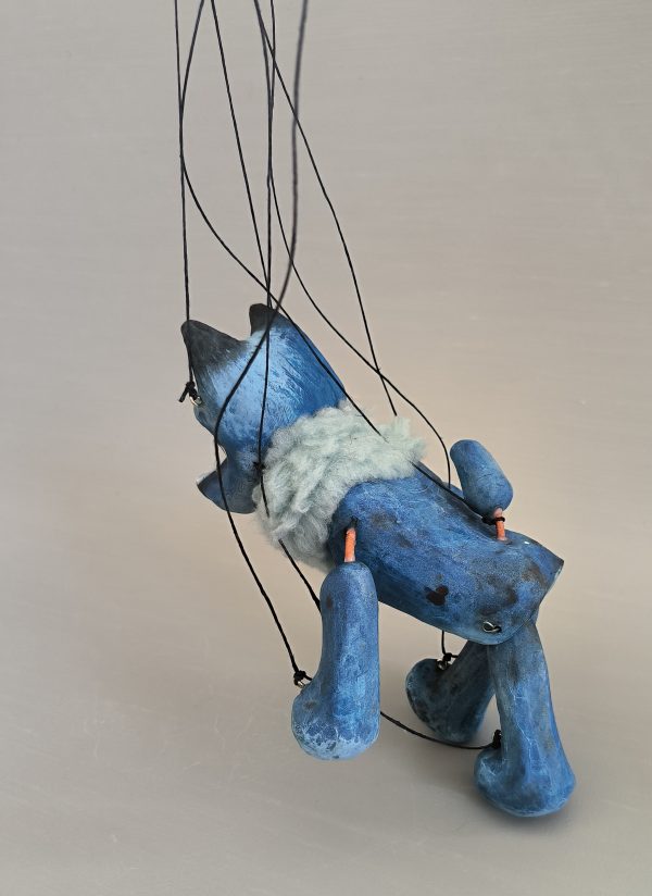 Blue Dog Puppet