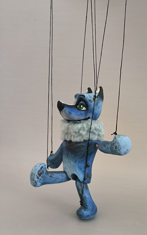 Blue Dog Puppet