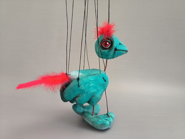 Little bird puppet - axamarionettes shop