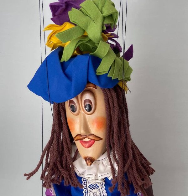 Prince wooden marionette hand-made