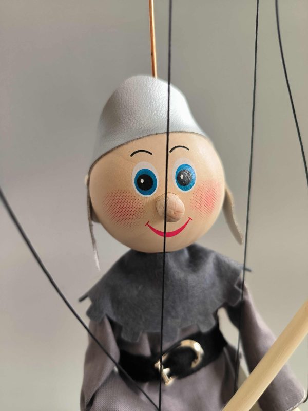 Armourer wooden puppet