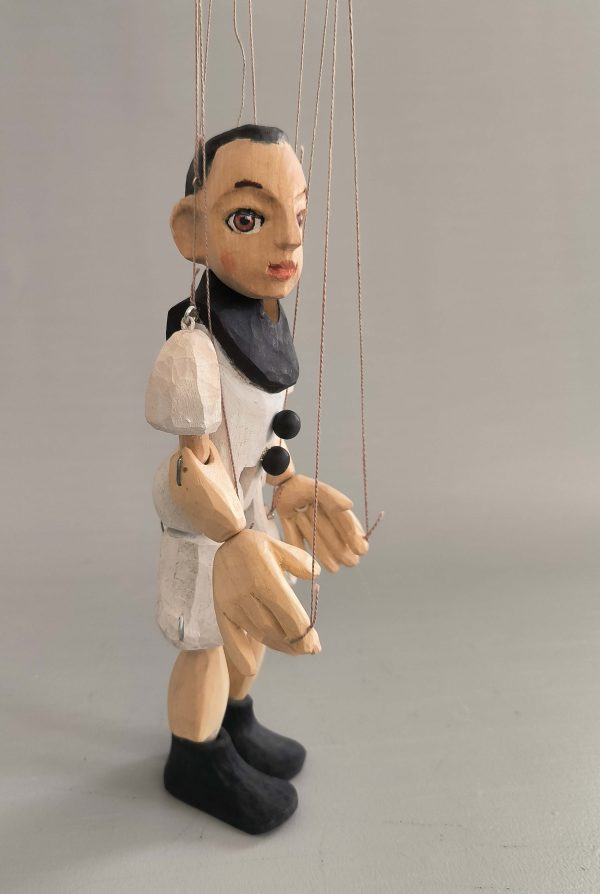 Pierrot original wooden marionette