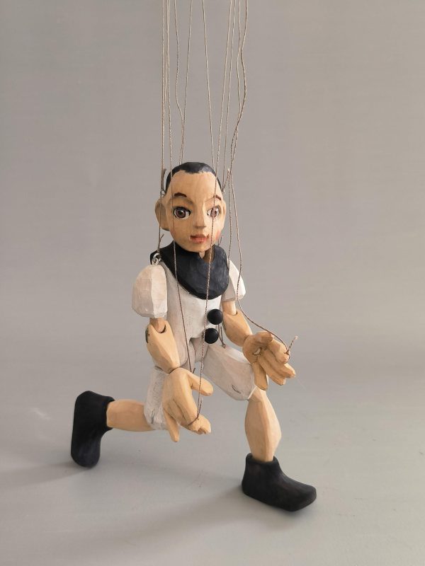 Pierrot original wooden marionette