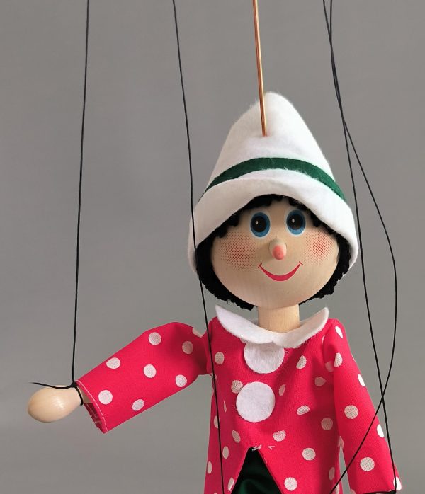 Wooden Pinocchio puppet