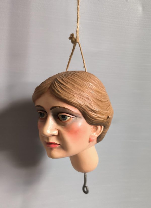 Antique marionette head - part of an unique collection for sale