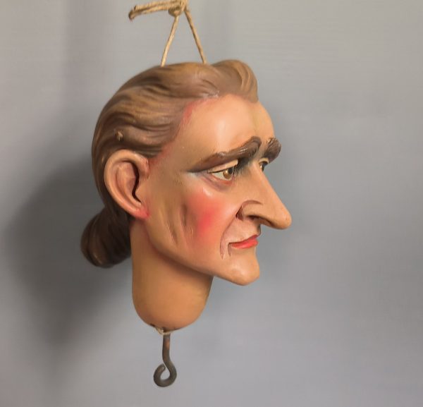 Antique marionette head - part of an unique collection for sale