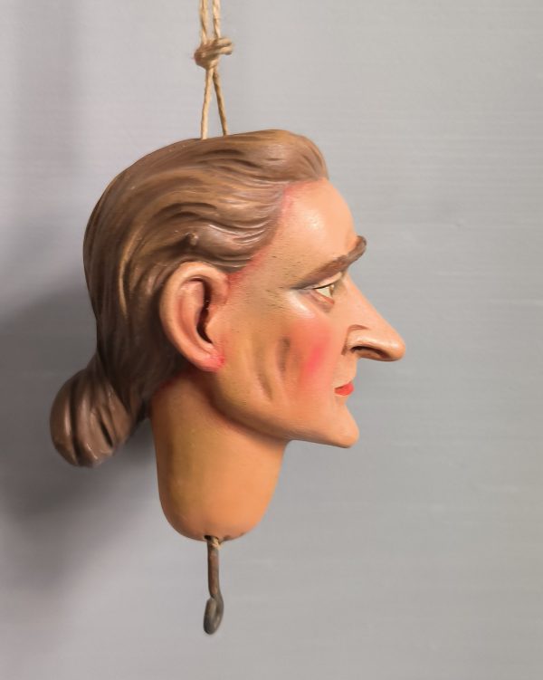 Antique marionette head - part of an unique collection for sale