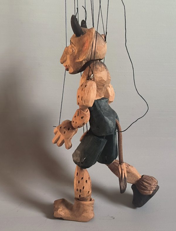 Buy Little Wooden Devil marionette for sale