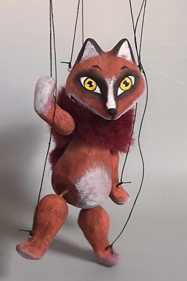 Brown fox puppet for sale, buy cheap puppets