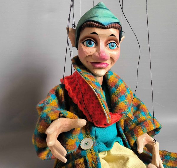 Wooden Gnome marionette - buy puppets Axamarionettes