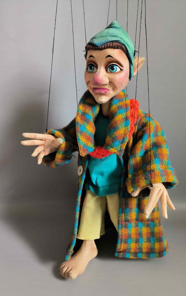 Wooden Gnome marionette - buy puppets Axamarionettes